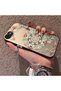 iPhone 7/8/Se 2020 2022 Compatible Traditional Dunhuang Motif Silicone Phone Case, Shockproof