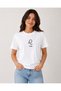 Leo Zodiac Sign T-Shirt Leo Symbol Printed White Short Sleeve T-Shirt