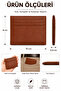 Card Holder Wallet Faux Leather Double-Sided 4 Card Capacity Minimalist Pocket Card Holder with Money Compartment - 6