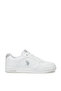 Fran Comfortable Flat Sole Casual Women's Sneaker Sports Shoes White - 2