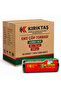 Jumbo Size Eco Garbage Bag Black 80 X 110 cm 250 Gr 50 Packs 1 Box (500 Pieces)