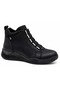 Pege Genuine Leather Non-Slip Sole Orthopedic Women's Boots Black - 3