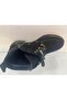 Genuine Leather Suede Lace-Up Zippered Boots Women's Shoes - 4