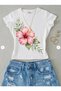 Women's Lycra Bat Sleeve Crop T-Shirt, Fitted at the Waist, Stretchy Fabric