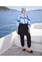 Zippered, Digitally Printed, Lace-Up Waist Hijab Swimsuit-With Hat as a Gift-Blue Black
