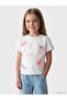 Ribbon Embroidered Girl's T-Shirt (S6)