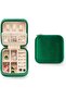 ZPROW Plush Velvet Travel Jewelry Case, Organizer, Box, Small Case for Women, Earring Organizer with