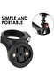 2 black navigation brackets for bike. - 2