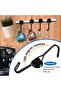 6 hooks Hooks Towel kitchens offices kitchen Black hooks 24kg magnetic hooks magnets Suitable BBQ grills ceilings magnetic panels Suitable - 5