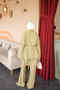 Oil Green Shirt and Trousers Modal Suit - 5