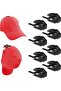 8 Hooks Black Hat Rack pieces Hat Rack Hat Includes screws tape Two mounting options Hat Rack/Coat Rack Hat Rack Double