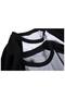 Mingalondon Yujiro Hanma's Gym Printed Raglan Sleeve White Unisex Oversize T-Shirt - 3