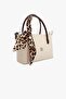 67-8140 Women's Beige Shoulder and Shoulder Bag