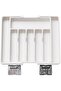 Drawer Organizer Kitchen Utensils, Expandable Silverware Organizer No BPA, Storage Large Utensil Hol
