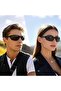 Sport Sunglasses for Men Women Uv Protection Lightweight Tr90 Rectangular Polarized Frame - 2