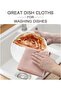 Microfiber Dish Cloths 6 Pack, Super Absorbent Lint-Free Kitchen Towels for Washing & Drying Dishes, - 3