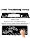 لوحة ماوس كبيرة بتصميم موجة يابانية، لوحة ماوس سوداء كبيرة الحجم للألعاب بتصميم موجة يابانية، 31.5 × 11.8 - 2