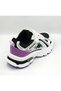 Kp-4061F White Black Velcro Girls' Sneaker Sports Shoes - 4