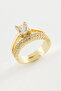 Single Zircon Stone Ring
