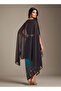 ankara blu cape set - 4