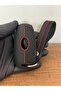 Hyundai Tucson Santefe Sonata 2022+ Smart 3-Button Honeycomb Pattern Key Remote Protection Case Red + Keychain in the Same Pattern - 3