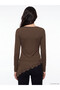 I Lace Detailed Asymmetrical Cut Blouse from Freezen Store - 5