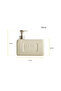 Ashley White Liquid Soap Dispenser 750 ml - 4