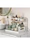Under Sink Organizer,Pull Out Cabinet Organizer 2 Tier Slide Out Sink Shelf Cabinet Storage Shelves, - 3