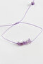 Broken Natural Stone Rope Bracelet - 6