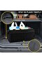 3-Compartment Collapsible Car Trunk Organizer, Storage Box with Adjustable Straps & Non-Slip Bottom, - 4