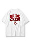 Women's Bride Crew Tshirt White