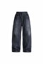 Dark Blue Denim Jogger Pants 19002