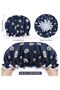 Satin Bonnet Silk Bonnet for Sleeping with Adjustable Elastic Tie Band, Hair Cap Extra Large Double - 2