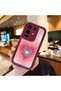 Infinix Note 50 Pro 4g Compatible Pink Gradient Heart Spider Web Patterned Silicone Case - 2