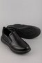 Men's Genuine Leather Daily Comfortable Casual Shoes Hd.261095 Black - 4