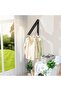 2 Pcs Clothes Drying Racks, Folding Laundry Rack Wall Mounted Retractable Clothes Hanger for - 7