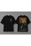 Unisex Oversize Tennis Printed T-Shirt 100% Cotton Tennis Themed Comfortable Fit Short Sleeve T-Shirt
