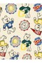Gap Baby Boy Crew Neck Teddy Bear Printed Cotton T-Shirt 0-6 Years Beige - 2