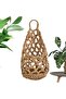 Pot Hangers for Plants Cotton Rope Woven Macrame Space Saving | Plant Pot Hanger Boho Wall Decor for