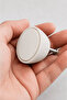 Venus Concave Polymer Button Handle 5 Pieces Matte Moonstone 40 mm Cabinet Drawer Kitchen Wardrobe Furniture Cover - 3