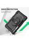 Heavy Duty Shockproof Case for Samsung Galaxy Tab S9 and S10 Lite / S10 11-Inch (2023), with Screen Protector, 360° Rotating Stand, Hand Strap, Shoulder Strap & Pen Holder (Black) - 6