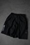Men's Black Instinct Embroidered Above-Knee Shorts - 5