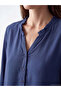 Esvab • Modern & Distinctive Kaçık Roba Collar Ruffle Detailed Blouse - 3