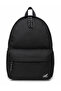 Black Backpack – Daily Use, School and Sports Bag |   Unisex with Zippered Front Pocket