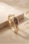 Serena Goldfish Women's Steel Watch Gold Color & Burgundy Dial Clamshell Case with Stones Vintage Watch Luxury Edition Old Money Classic Elegant Stylish Women's Wristwatch |   Premium Series 2026