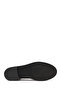 Women's Black Leather Masculine Loafer Af140003Da - 5
