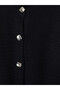 Lcw Modest Navy Blue Crew Neck Women's Knitwear Cardigan - 7