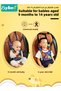 Child Seat Belt Adjuster, Kids Seatbelt Cover Pads for Neck Support, Car Safety Travel Harness Protector, Adjustable Shoulder Positioner Strap, 40*30 CM - 6