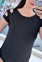 Bead Detail Viscose Blouse 6Y383 - 3