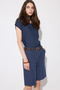 Linen Bermuda - Navy Blue - 2